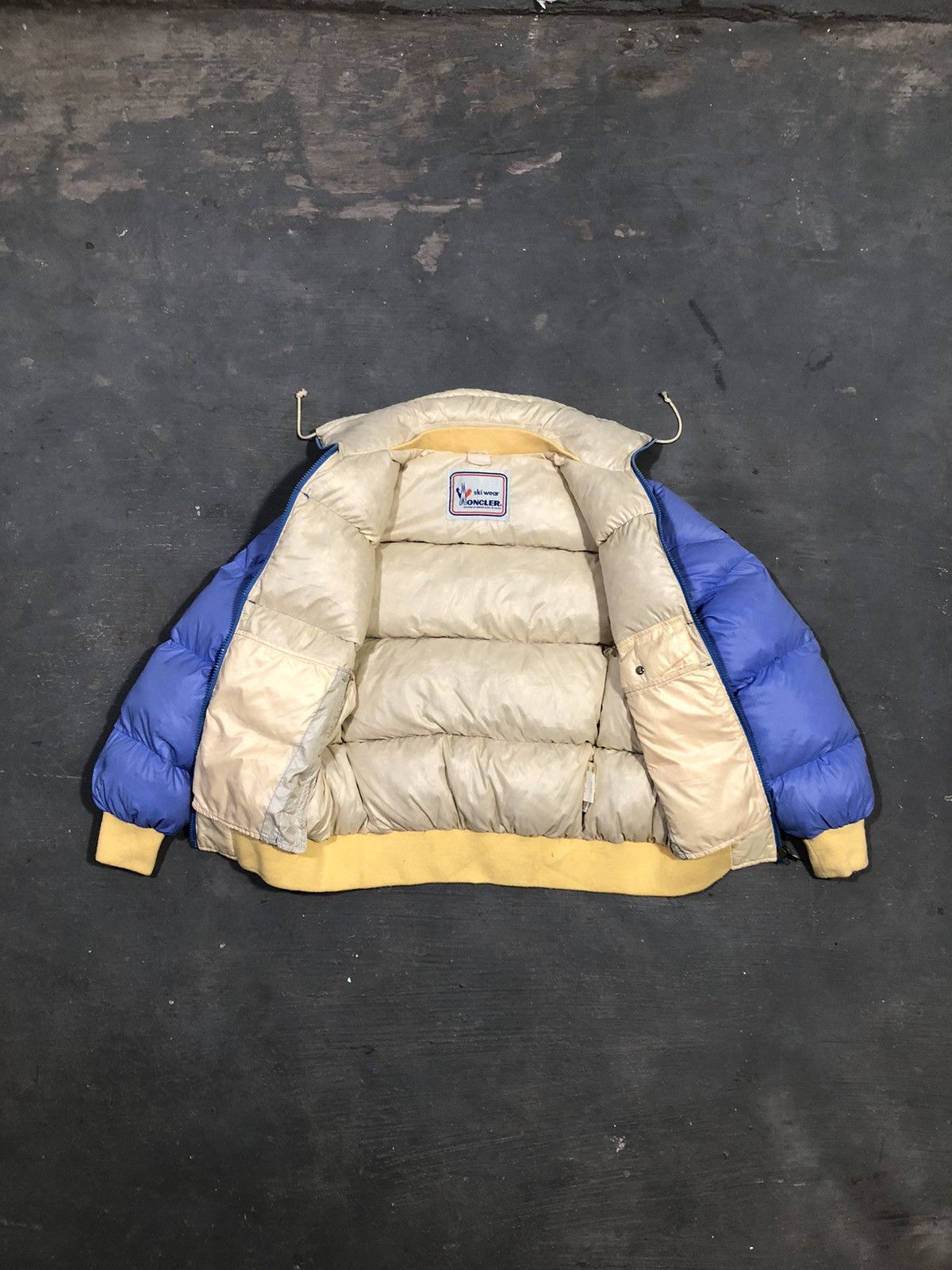 Asics × Moncler Vintage Moncler Skiwear Asics Down Jacket Size US S / EU 44-46 / 1 - 3 Thumbnail