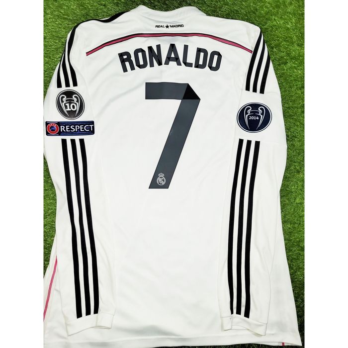 Adidas Cristiano Ronaldo Real Madrid 2014 2015 Soccer Jersey L | Grailed