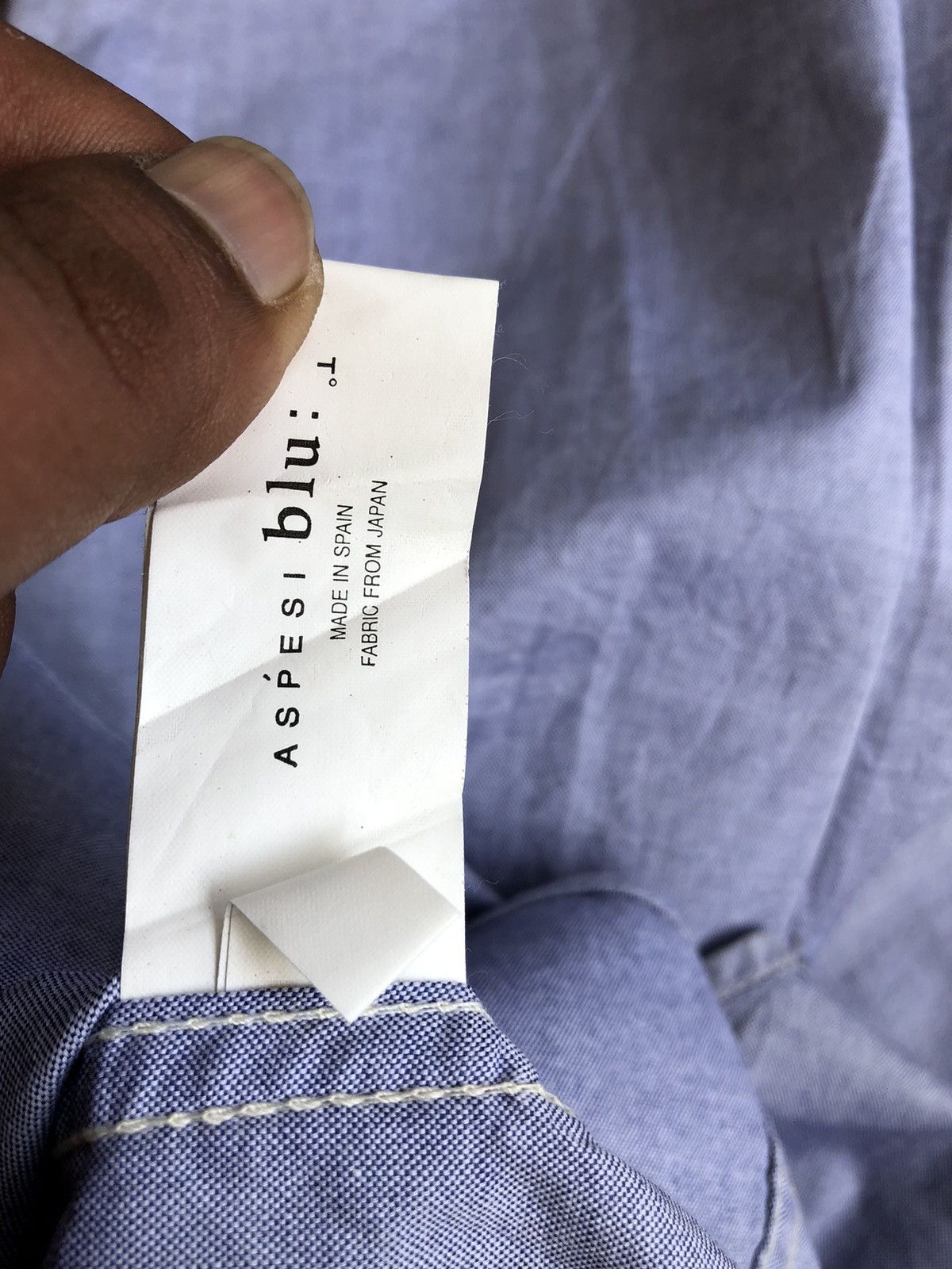 Aspesi Aspesi shirt button up Size US L / EU 52-54 / 3 - 11 Thumbnail