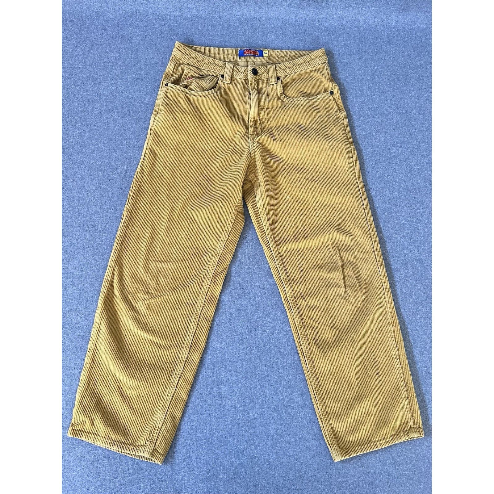Empyre Empyre Pants Mens 30 Corduroy Relaxed Fit Straight Leg Size US 30 / EU 46 - 1 Thumbnail