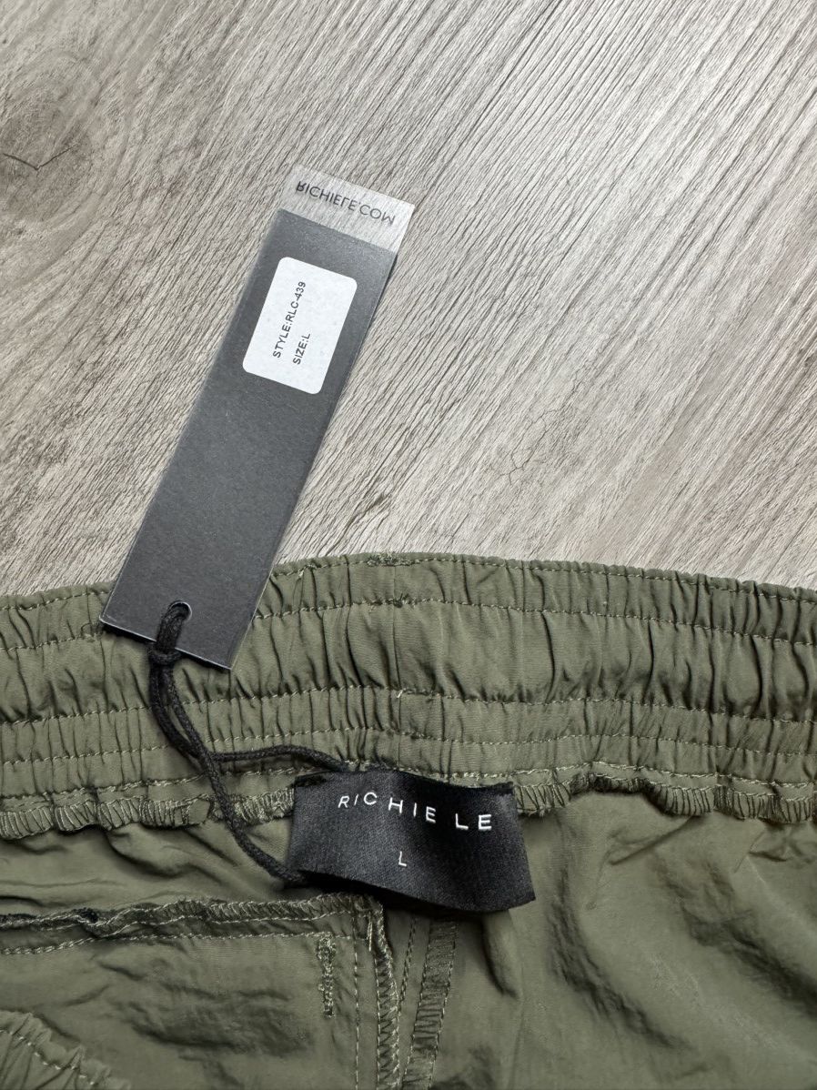 Richie Le Collection RLC Nylon Cargo Pants Size US 34 / EU 50 - 6 Thumbnail