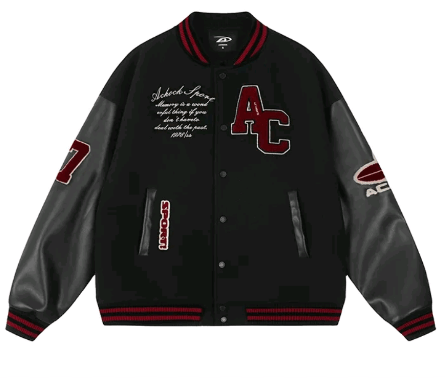 Other Achock Retro Patchwork Leather Logo Bomber Size US XXL / EU 58 / 5 - 1 Thumbnail