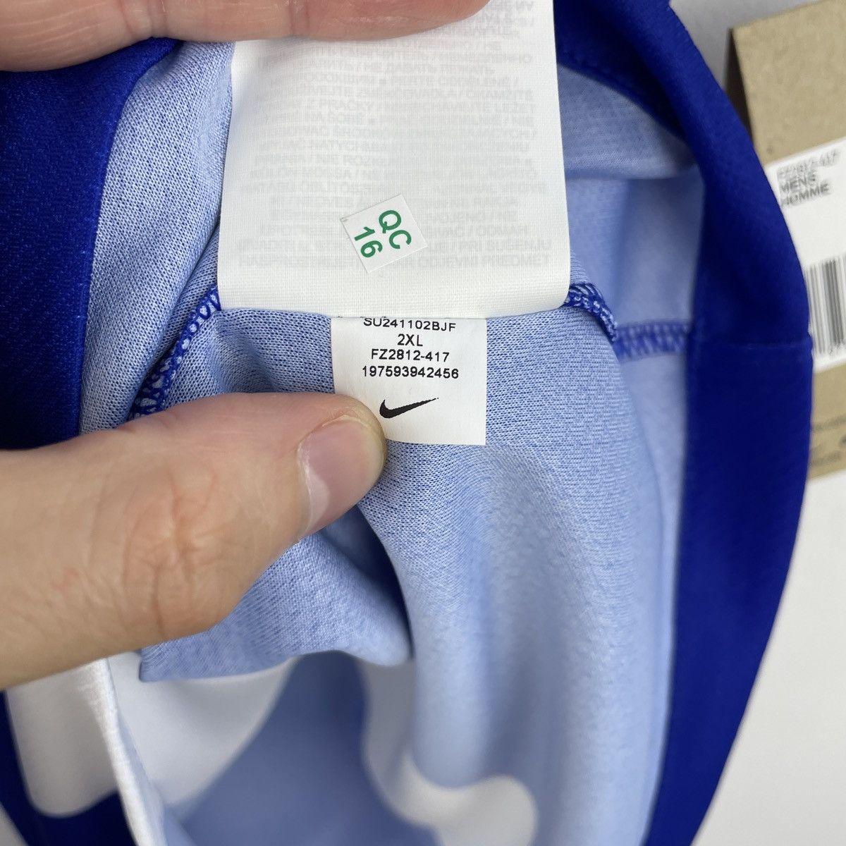 Nike Hertha Berlin Diego Demme Home Nike Men’s Jersey 2024/2025 Size US XXL / EU 58 / 5 - 11 Thumbnail