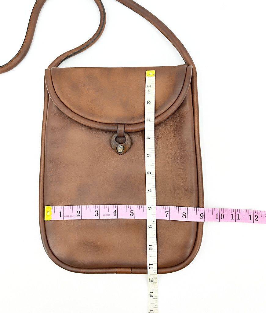 Leather LALIQUE full brown calf leather sling bag Size ONE SIZE - 13 Thumbnail