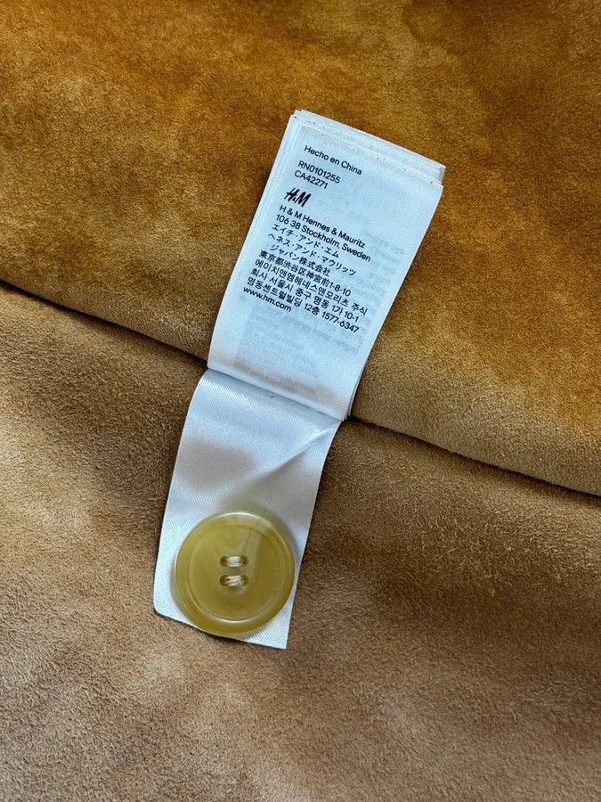 Maison Margiela 2000s Maison Margiela H&M Shearling Beige Reversible Long Jacket Size US M / EU 48-50 / 2 - 15 Thumbnail