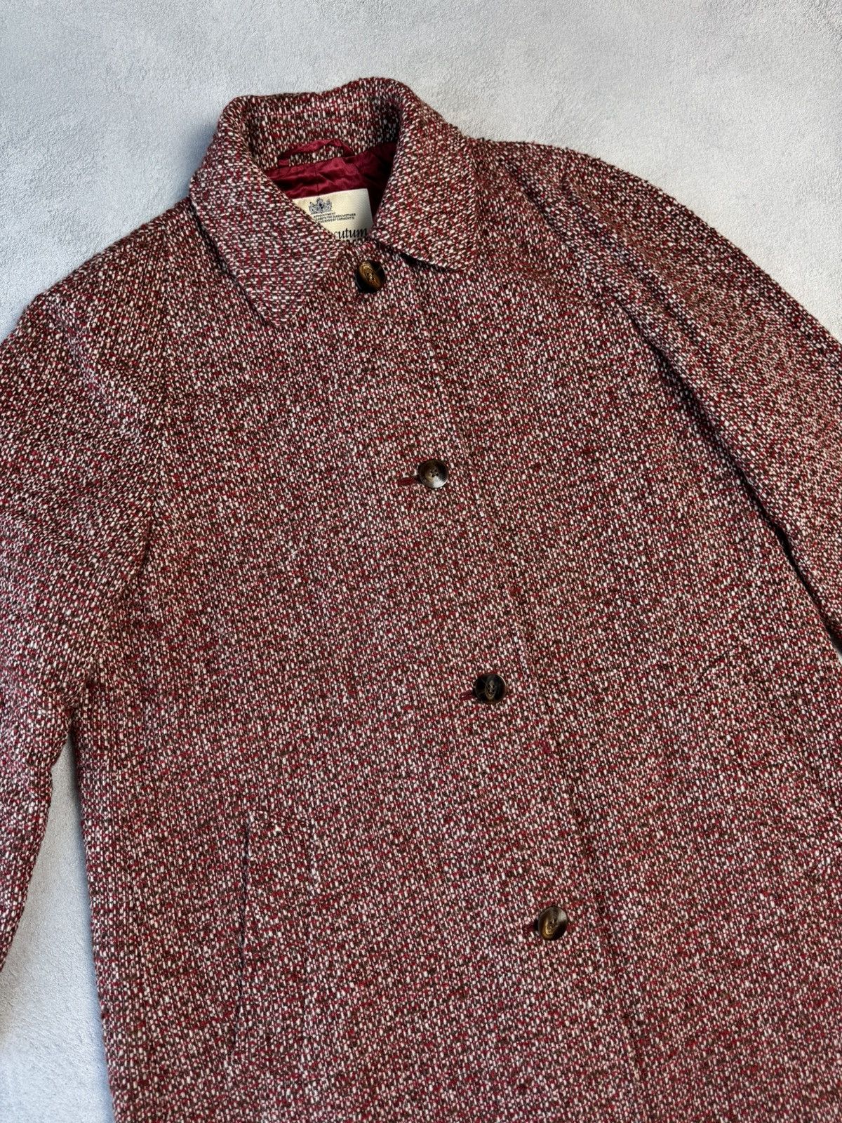 Aquascutum Aquascutum Wool Plaid Trench Coat size 12 Size M / US 6-8 / IT 42-44 - 3 Thumbnail