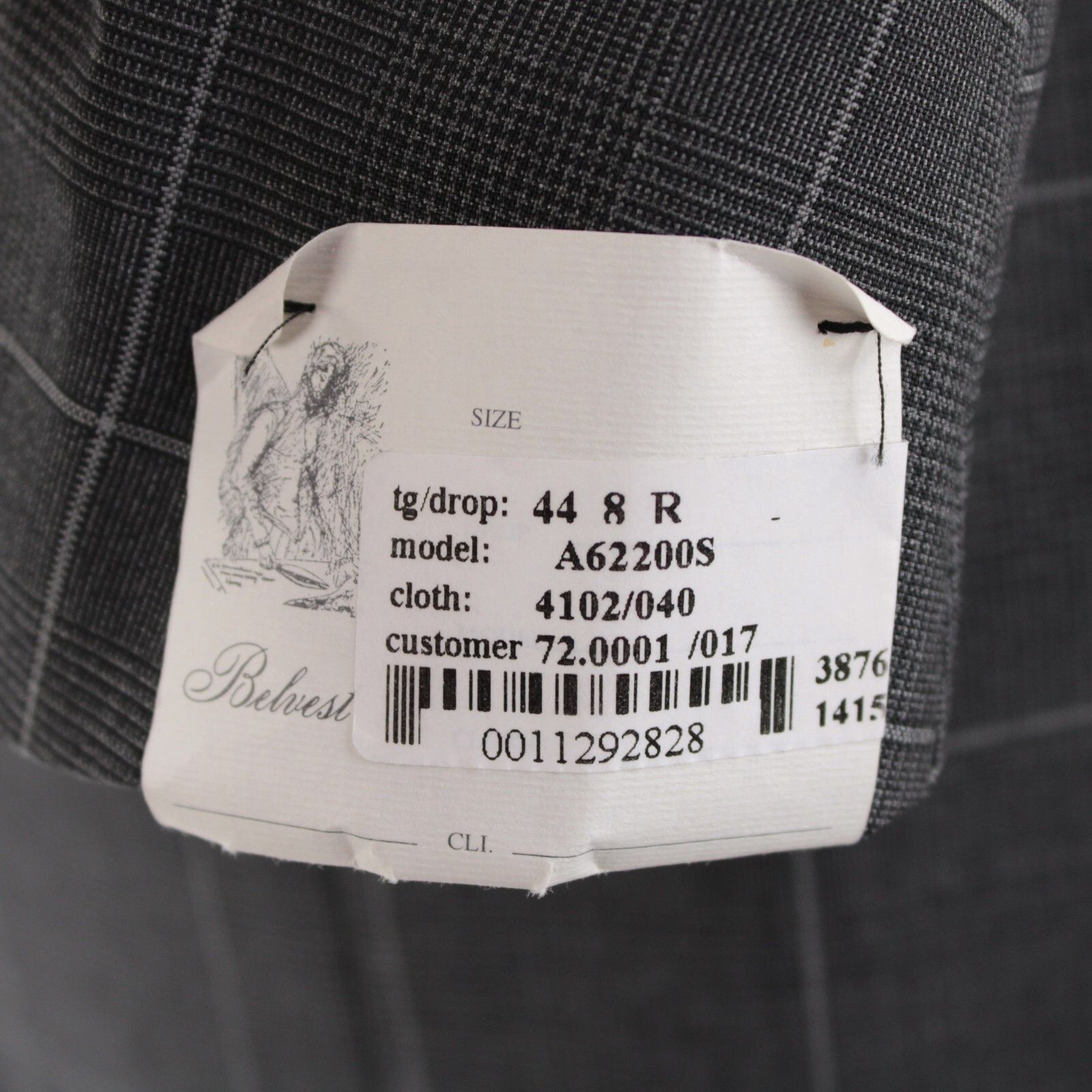 Belvest Belvest Suit Size US 44 Regular in Gray Size 44R - 5 Thumbnail