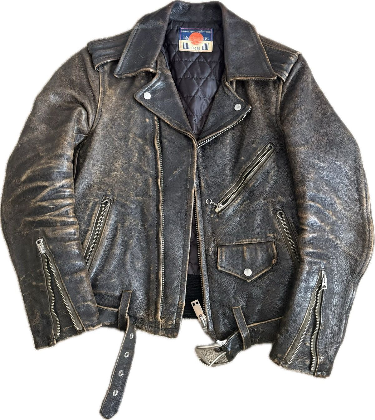Blackmeans BLACKMEANS SID VICIOUS LEATHER JACKET Size US XS / EU 42 / 0 - 1 Thumbnail