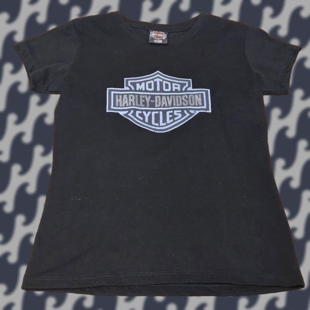 Harley Davidson Harley-Davidson Shirt Womens Medium Black Bar Shield Mexico Biker Motorcycle Tee Size M / US 6-8 / IT 42-44 - 1 Thumbnail
