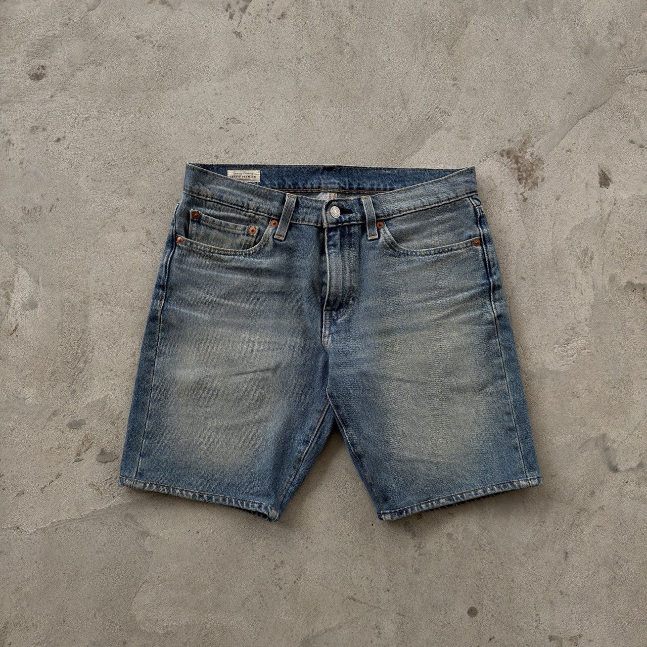 Levi's Vintage Levi's Premium 511 Slim Fit Denim Shorts Blue Size US 31 - 2 Thumbnail