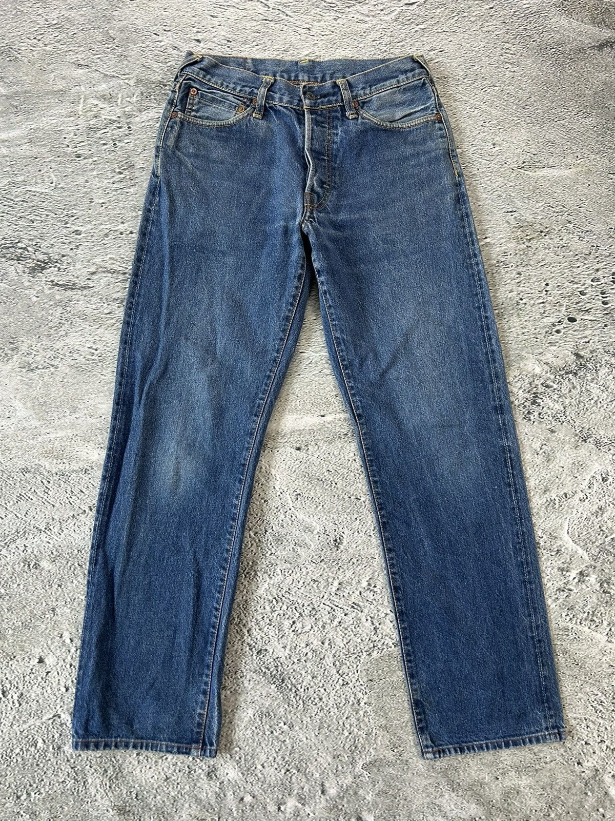 Evisu × Vintage Evisu jeans vintage embroidery seagull logo selvedge Size US 30 / EU 46 - 5 Thumbnail