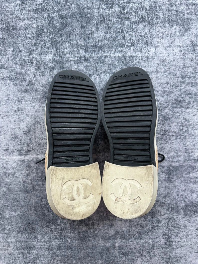 Chanel Chanel Metal Logo Oxford Shoes -2505 Size US 7.5 / EU 40-41 - 7 Thumbnail