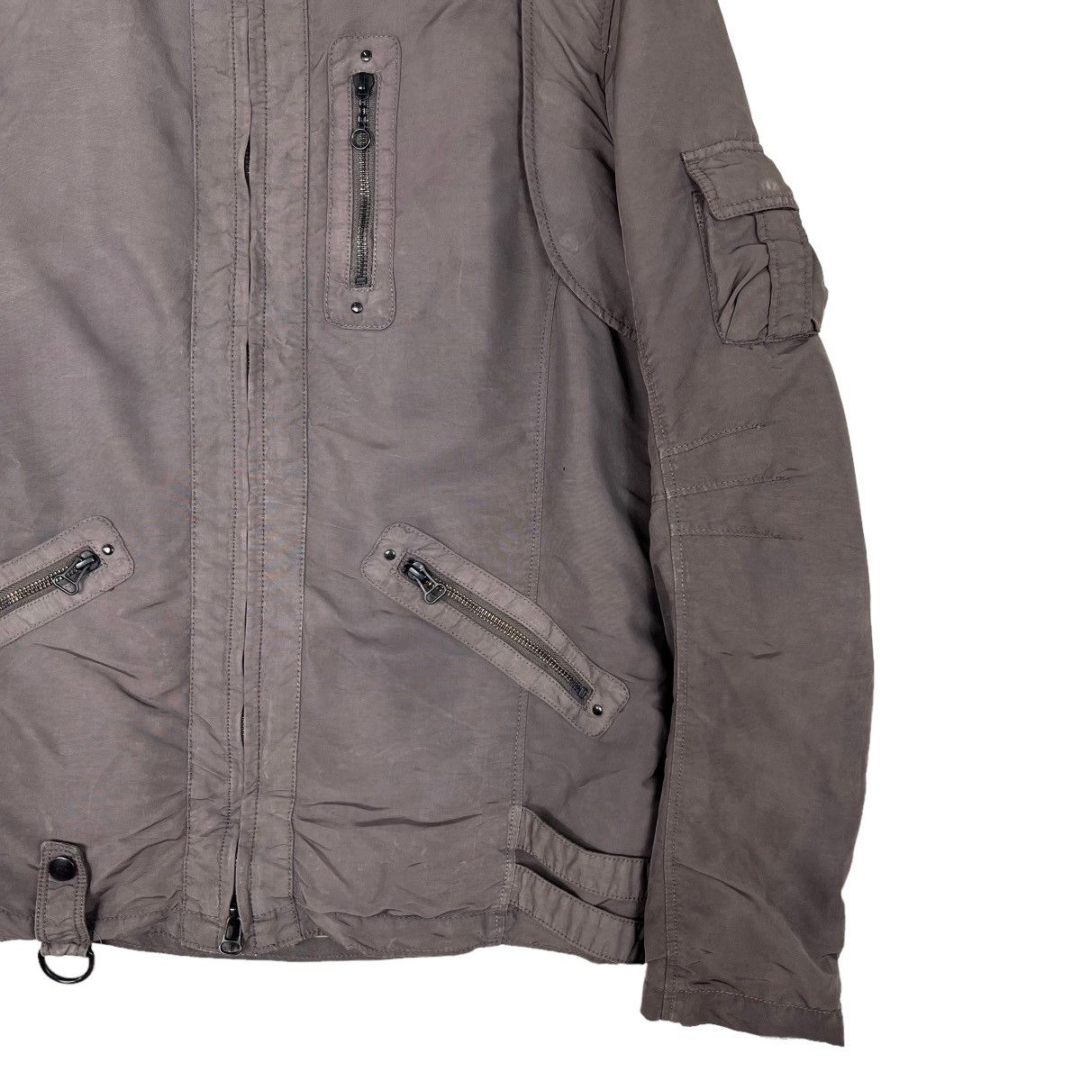 Tete Homme 🔥 TETE HOMME SATIN RIDER MOTO JACKET Size US L / EU 52-54 / 3 - 7 Thumbnail