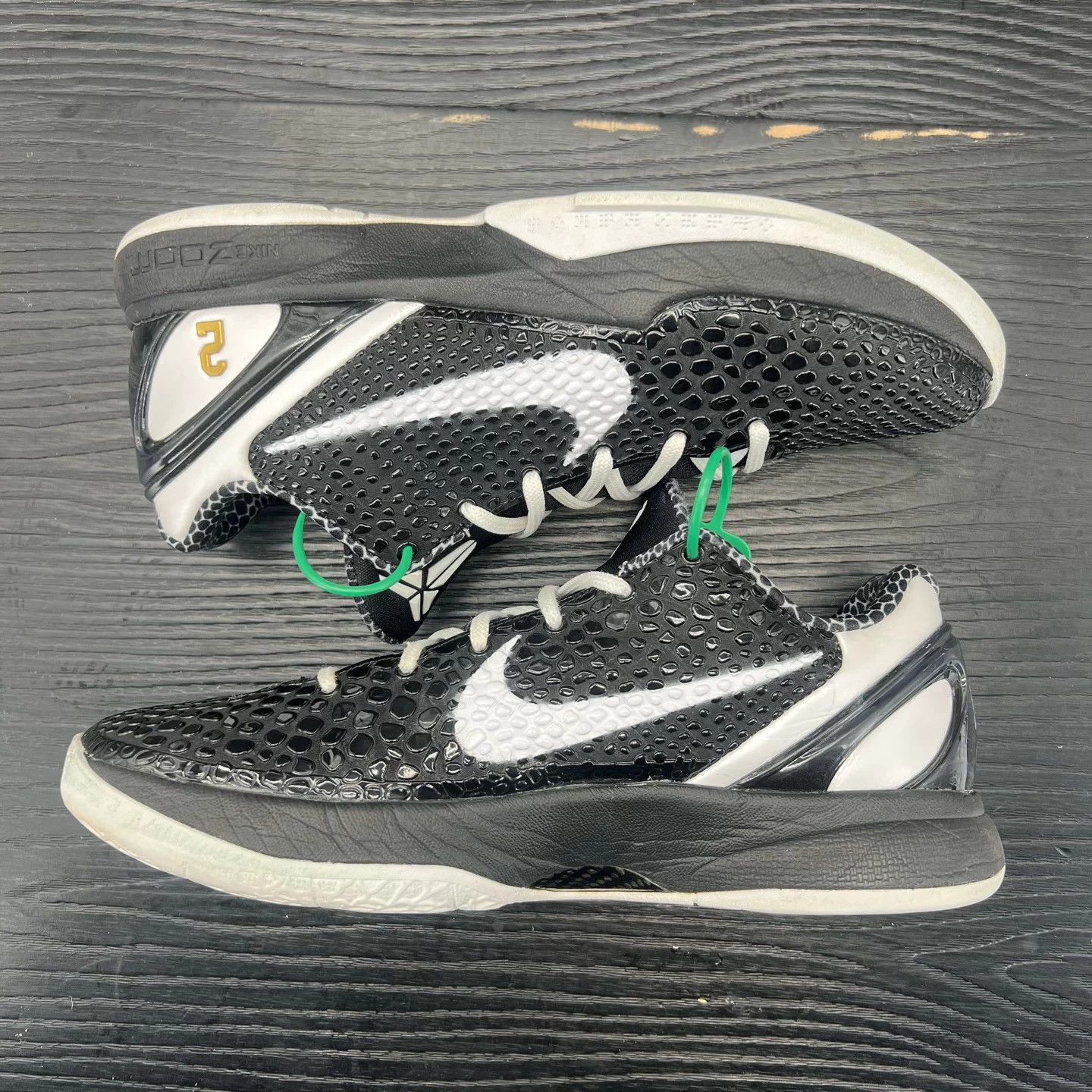 Nike ZK6 Gigi Black & White Size 43 Size US 9.5 / EU 42-43 - 2 Thumbnail