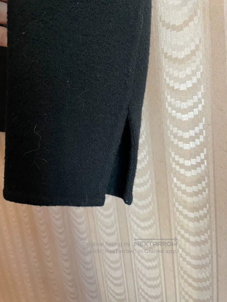 Issey Miyake Issey Miyake Black Wool Coat Jacket Size S / US 4 / IT 40 - 8 Thumbnail