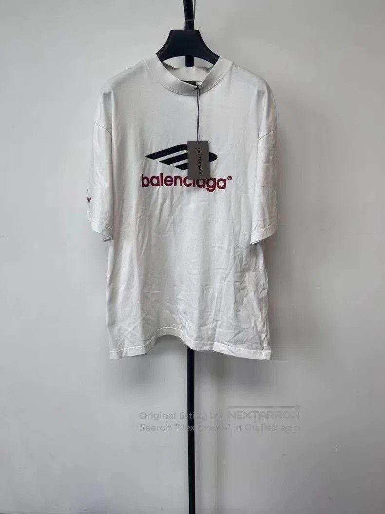 Balenciaga Balenciaga 3B Sports Icon Logo Embroidered T-Shirt. Size US XS / EU 42 / 0 - 1 Thumbnail
