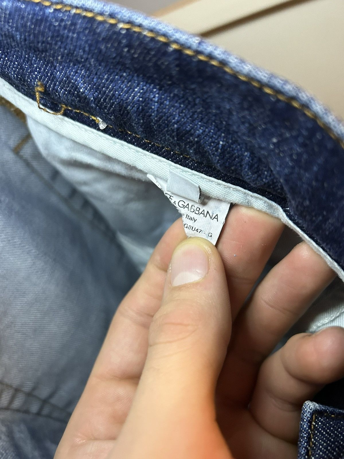 Dolce & Gabbana Vintage Dolce and Gabbana distressed slim skinny jeans Size US 34 / EU 50 - 8 Thumbnail