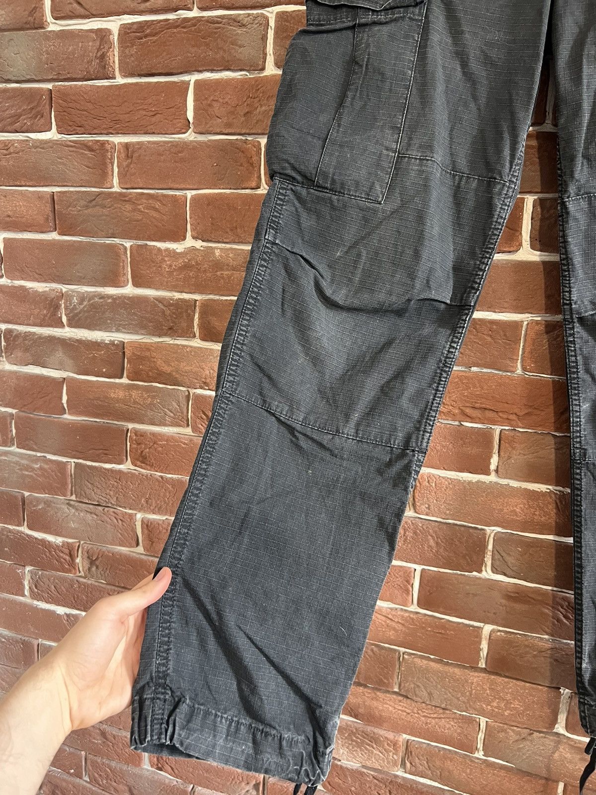Carhartt Vintage 00s Carhartt Work Cargo Pants Hype Streetwear 29x32 Size US 32 / EU 48 - 6 Thumbnail