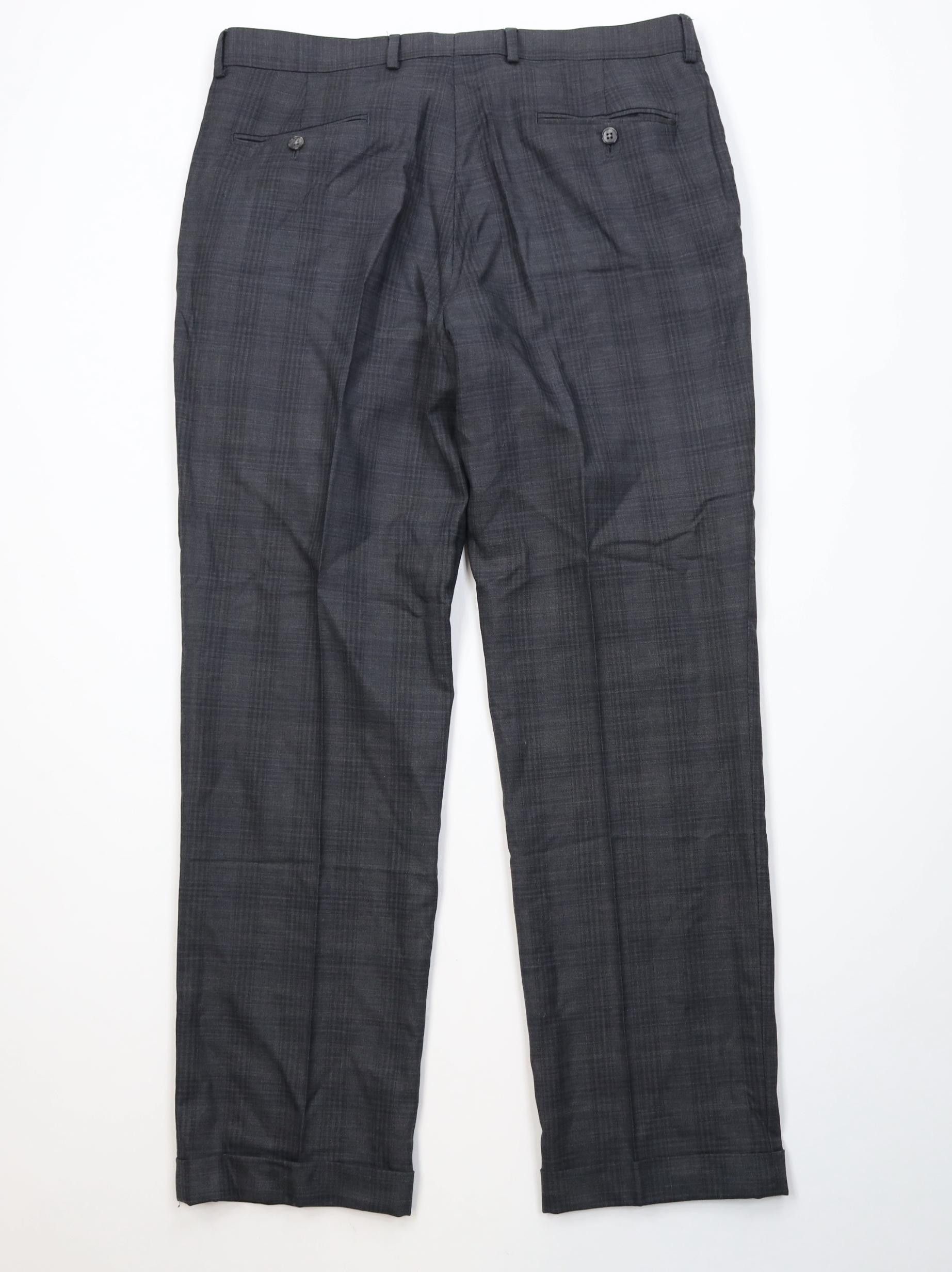 Vintage Vintage 90s Y2K Streetwear Chino Pants Trousers Gray Plaid Size US 36 / EU 52 - 10 Thumbnail