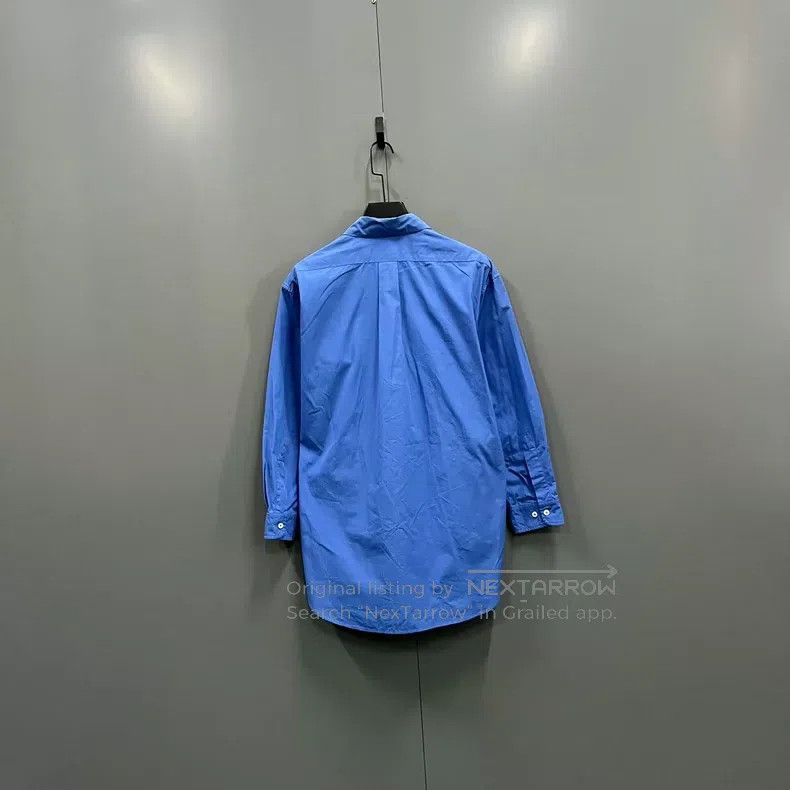 Miu Miu Miu Miu 38 Small blue logo printed shirt Size M / US 6-8 / IT 42-44 - 2 Thumbnail