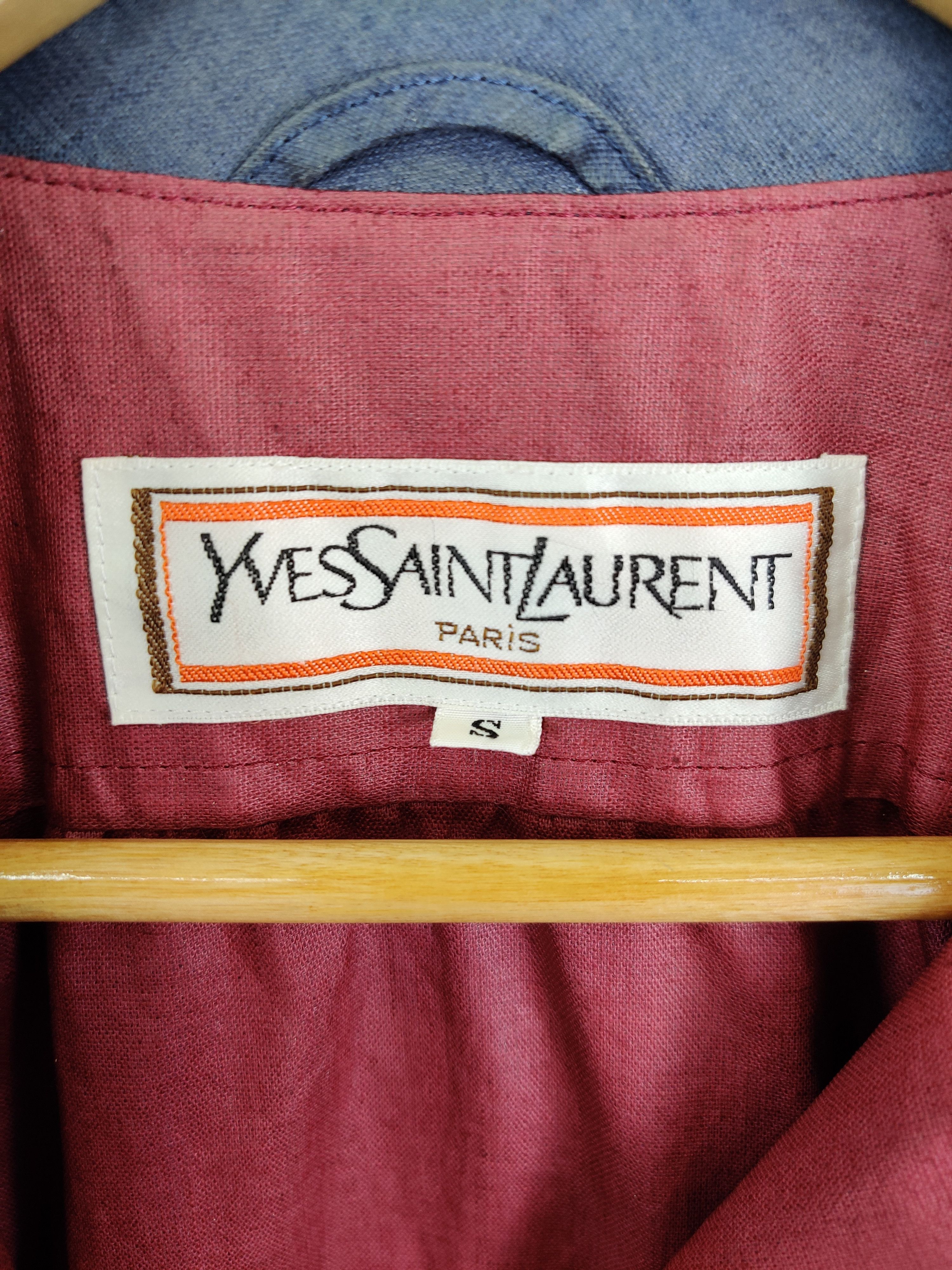 Yves Saint Laurent Vintage Yves Saint Laurent Paris Long Coat Size US S / EU 44-46 / 1 - 12 Thumbnail
