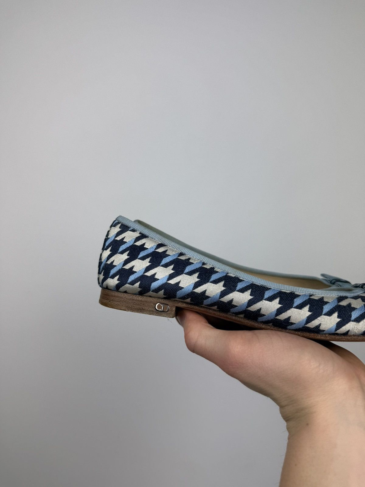 Dior × Vintage *sz37* DIOR CD Ballet Flats Y2k vintage Size US 7 / IT 37 - 2 Thumbnail