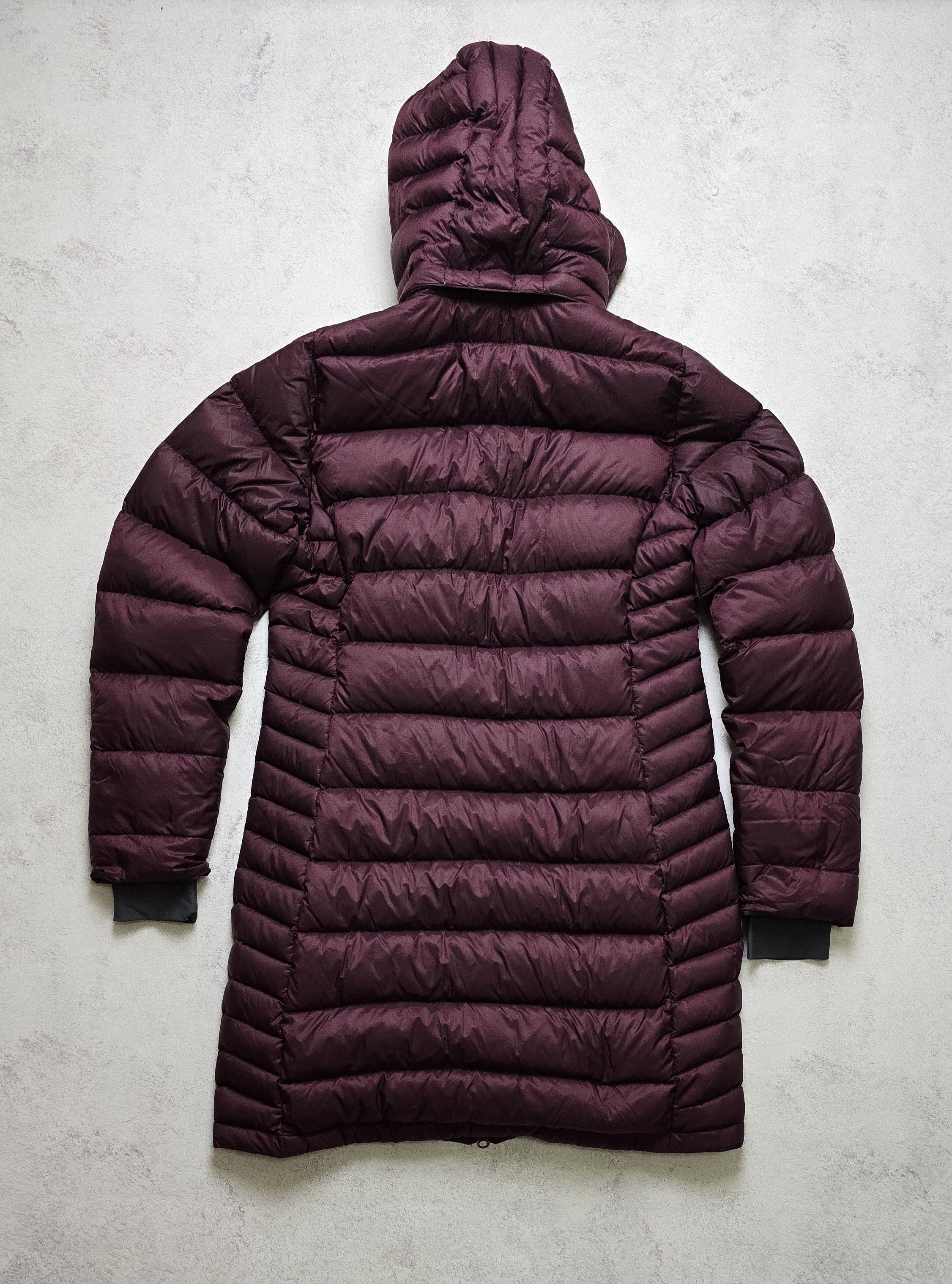 Rab Rab Deep Cover Down Parka Hooded Burgundy Winter Jacket Size M / US 6-8 / IT 42-44 - 3 Thumbnail