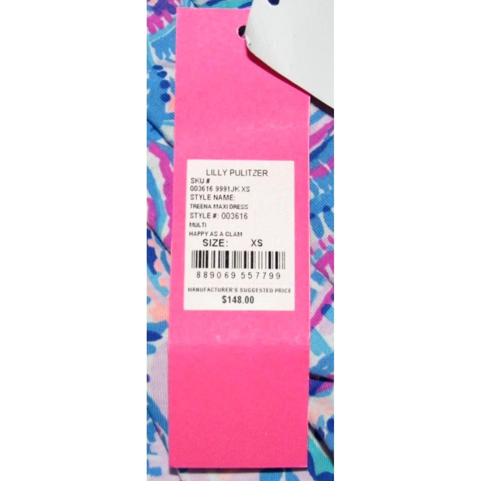 Lilly Pulitzer LILLY PULITZER Treena Maxi Dress XS NWT Womens Size XS / US 0-2 / IT 36-38 - 4 Thumbnail