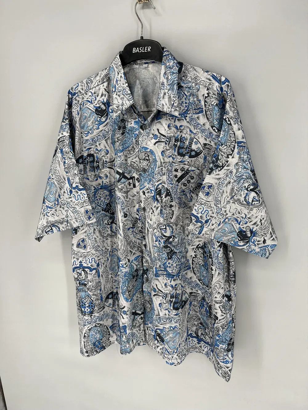 Vintage Vintage Y2K Crazy Shirts Hawaiian Silk Travis Scott style Size US XXL / EU 58 / 5 - 3 Thumbnail