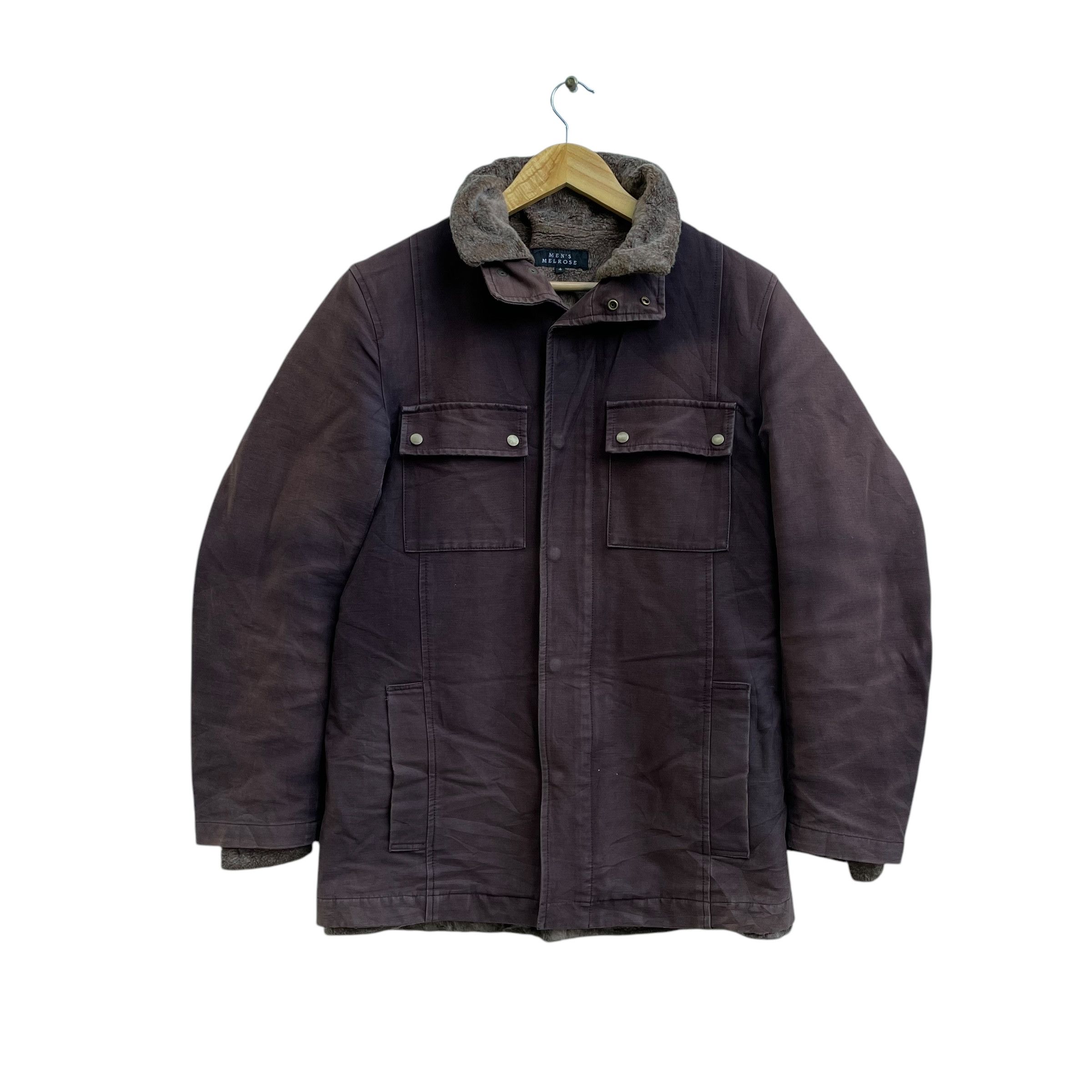 Japanese Brand × Melrose 💥Vintage Mens Melrose Utility Deck Jacket Size US M / EU 48-50 / 2 - 1 Thumbnail