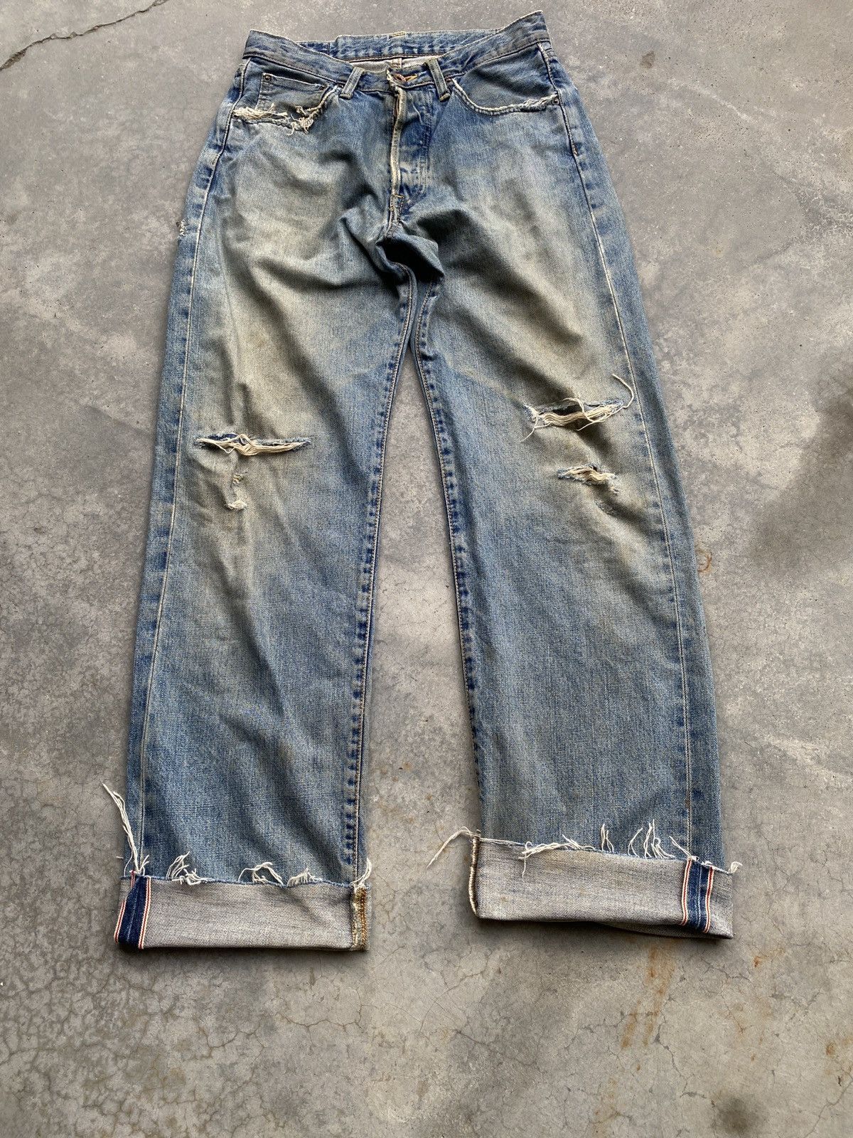 Edwin × Vintage Vintage Edwin 505x selvedge denim Size US 30 / EU 46 - 4 Thumbnail