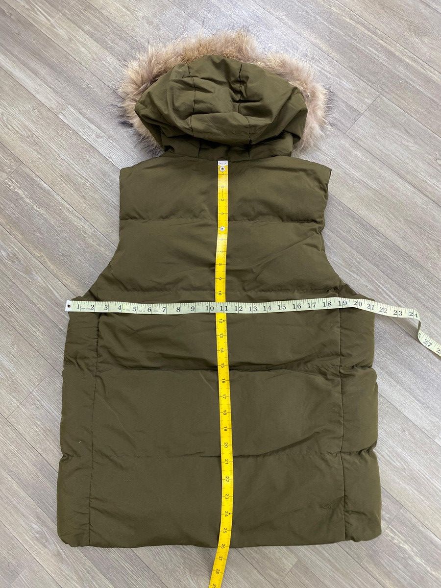 GU 2000s GU Fur Vest Puffer Down Jacket Size US L / EU 52-54 / 3 - 8 Thumbnail