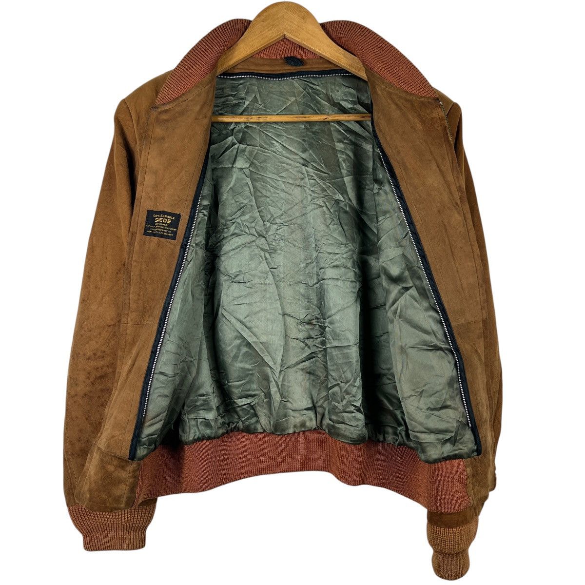 50s 60s VINTAGE SUEDE LEATHER JACKET