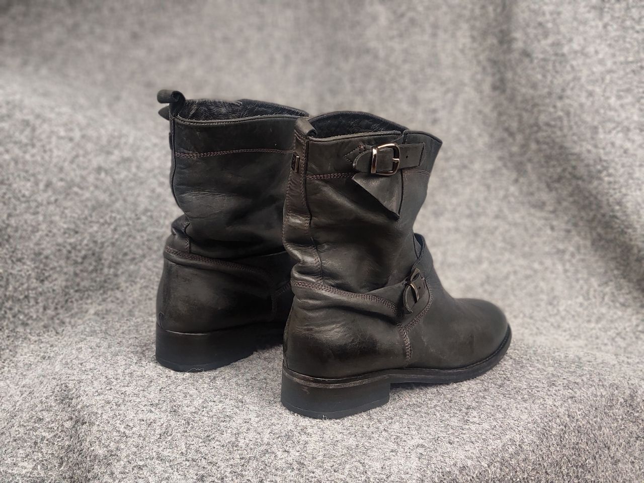 Belstaff Belstaff Endurance motorcycle Ankle Black Leather Logo Boots Size US 10 / IT 40 - 14 Thumbnail