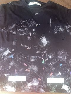 Off white clearance tee galaxy