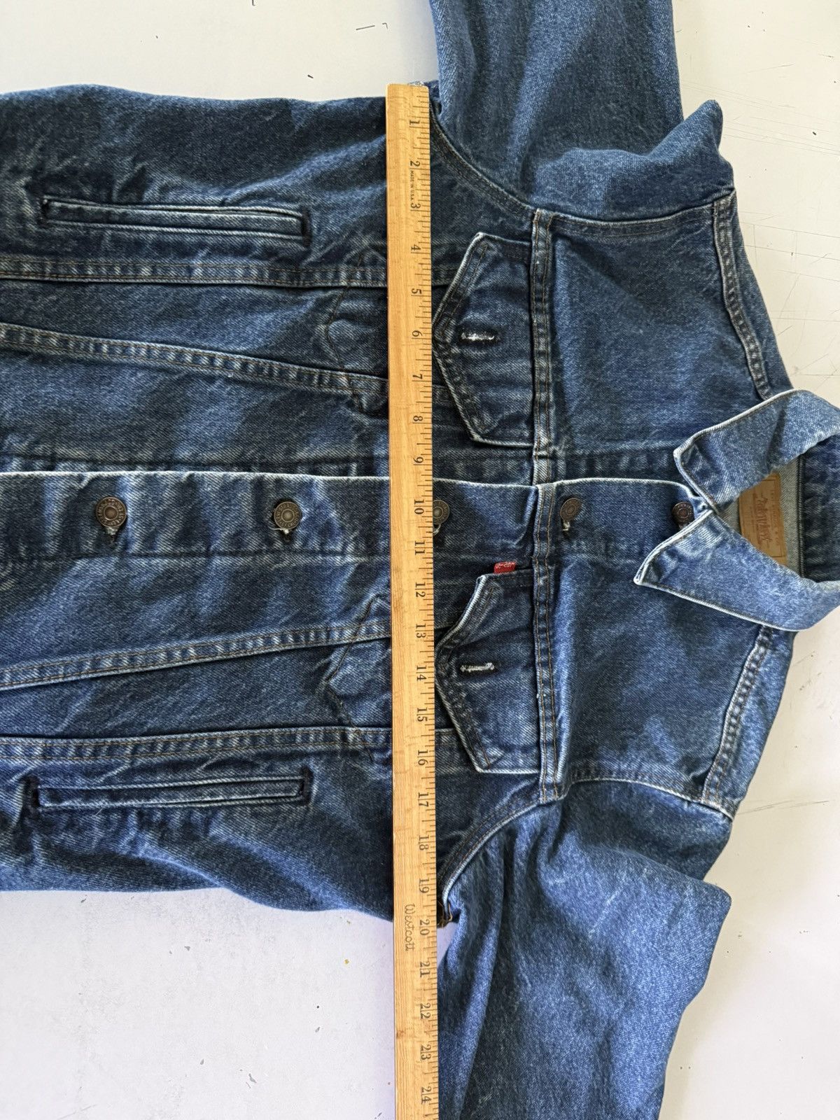 Levi's Vintage Clothing Vintage Levi's Trucker Jacket Men size 40 70506 Made in USA Size US L / EU 52-54 / 3 - 10 Thumbnail