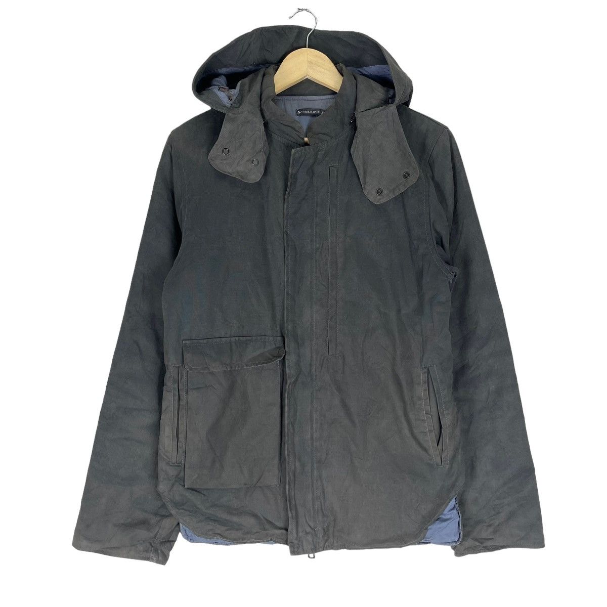 Christophe Lemaire 🌟CHRISTOPHE LEMAIRE AW2000 HOODIE ZIPPER JACKET Size L / US 10 / IT 46 - 2 Thumbnail