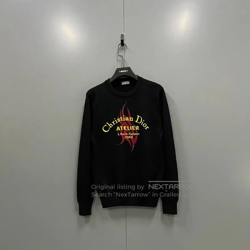 Dior Dior Black Long Sleeve Pullover for Women . Size M / US 6-8 / IT 42-44 - 1 Thumbnail