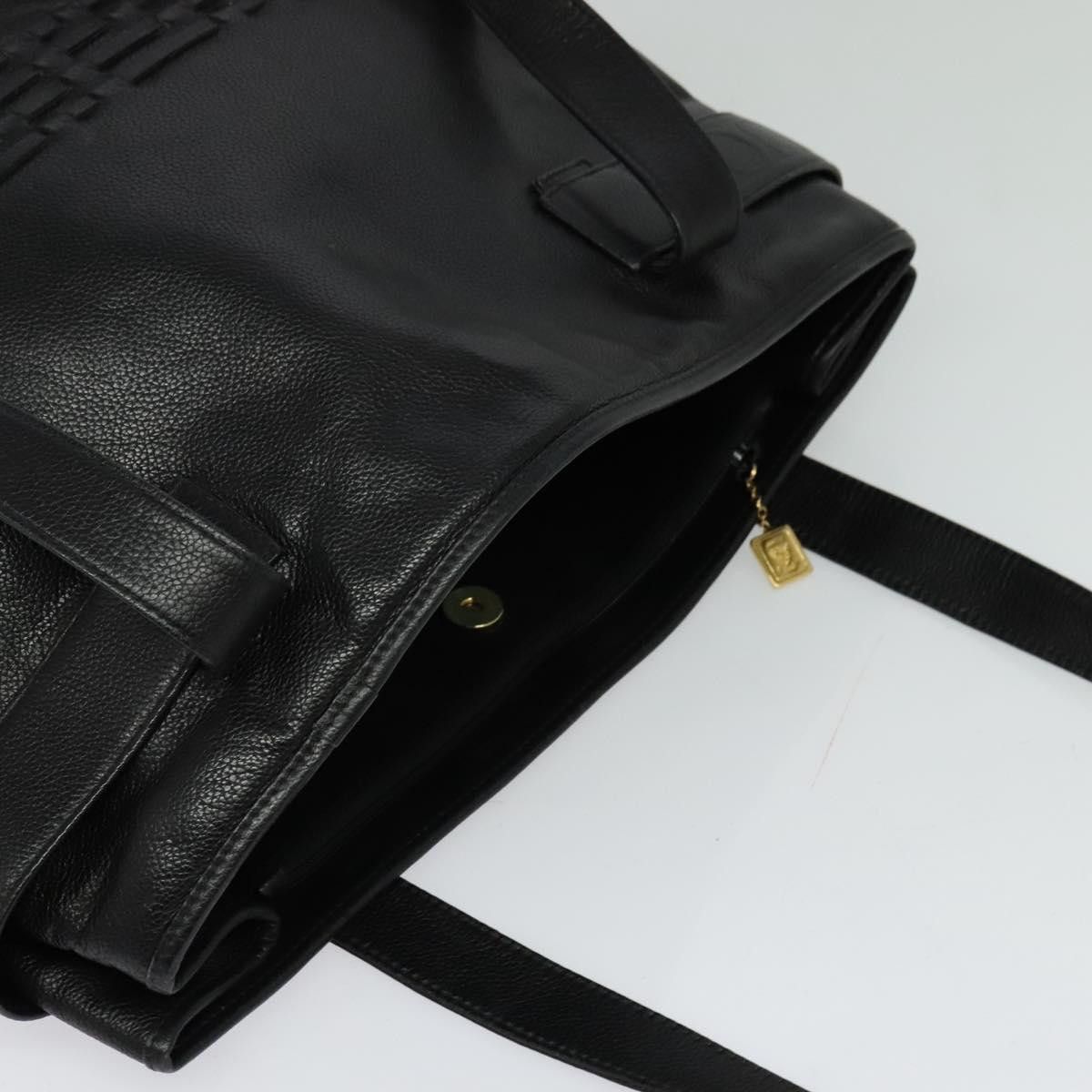 Gucci GUCCI Tote Bag Leather Black Gold 002 105 002 105 Size ONE SIZE - 6 Thumbnail