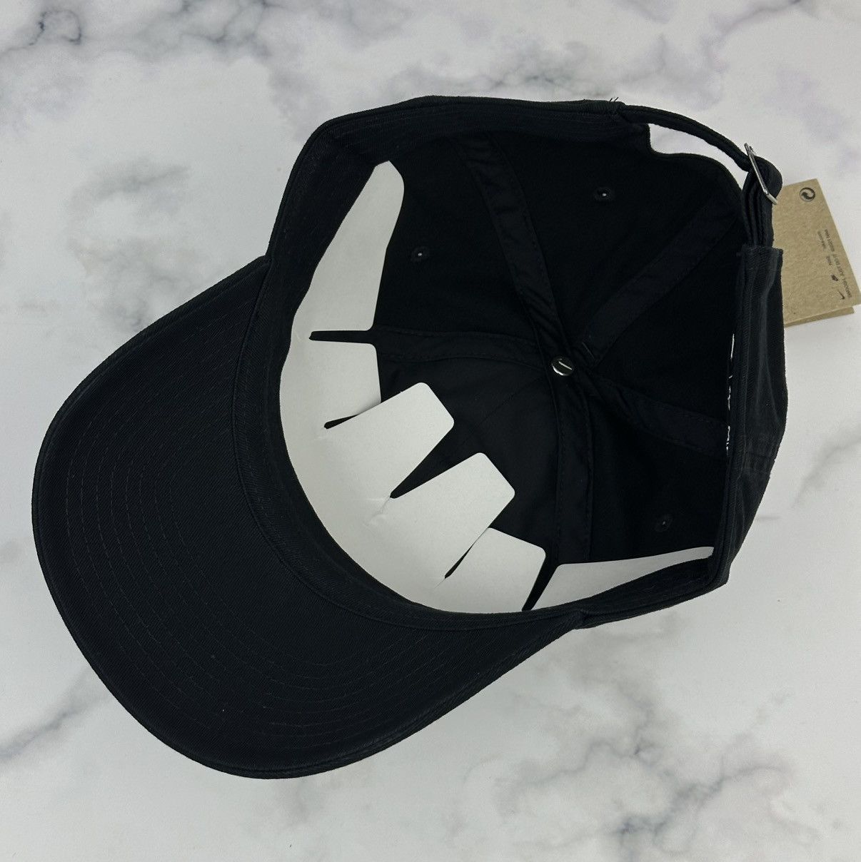 Nike Nike Air Max 1 Club Cap Black Red Patch AM1 Hat S/M and M/L Size ONE SIZE - 4 Thumbnail