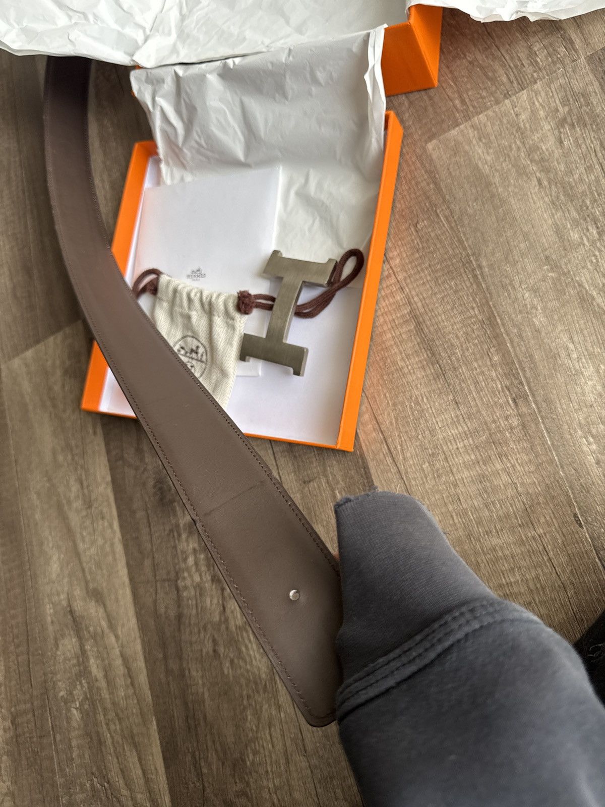 Hermes Hermes belt Size 32 - 13 Thumbnail