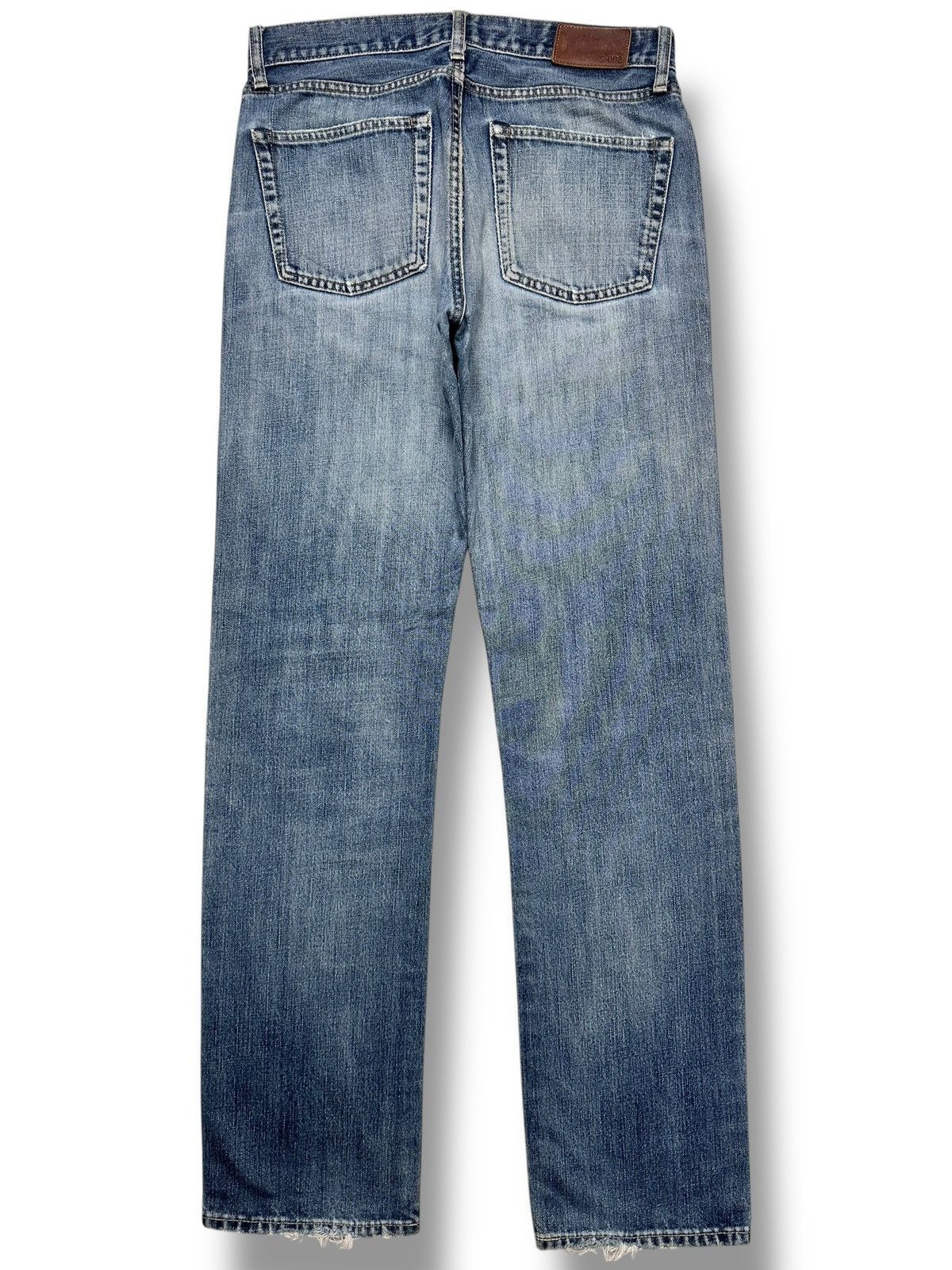 Uniqlo Vintage Uniqlo Regular Fit Straight Jeans With Bluewash Size US 32 / EU 48 - 3 Thumbnail