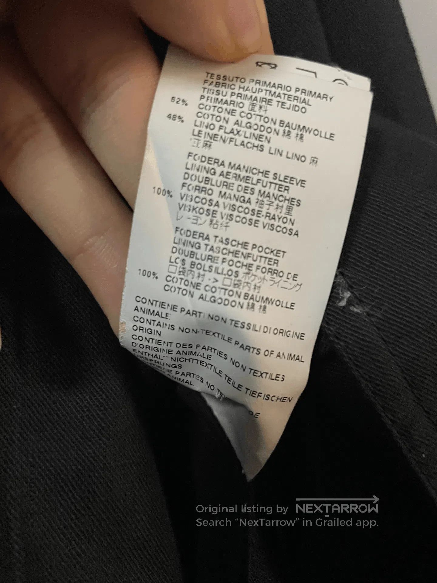 Maison Margiela Maison Margiela Long Jacket in Size 48. Size US M / EU 48-50 / 2 - 7 Thumbnail