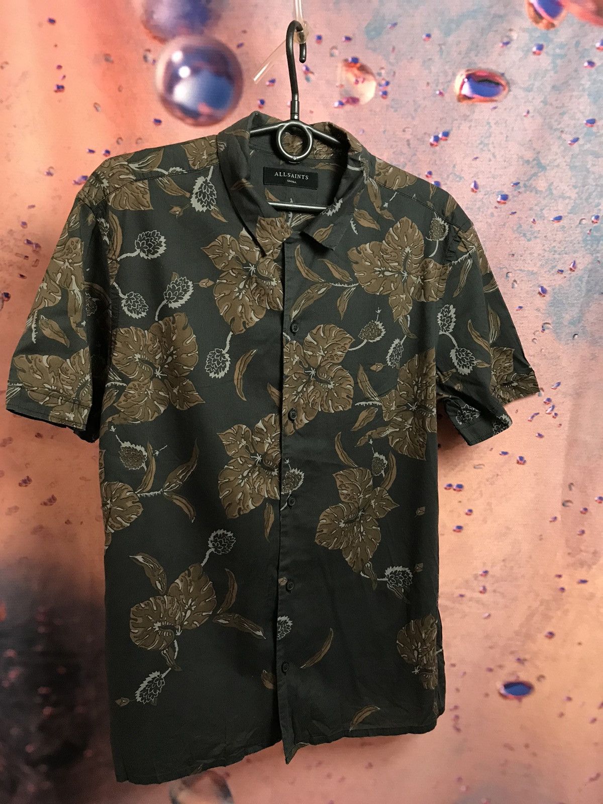 Allsaints Allsaints luxury art streetwear shirt Size US M / EU 48-50 / 2 - 2 Thumbnail