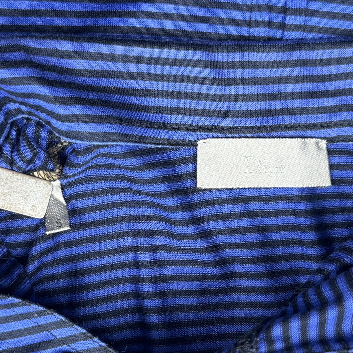 Dior SS06 Striped Polo Shirt Hedi Slimane Size US S / EU 44-46 / 1 - 5 Thumbnail