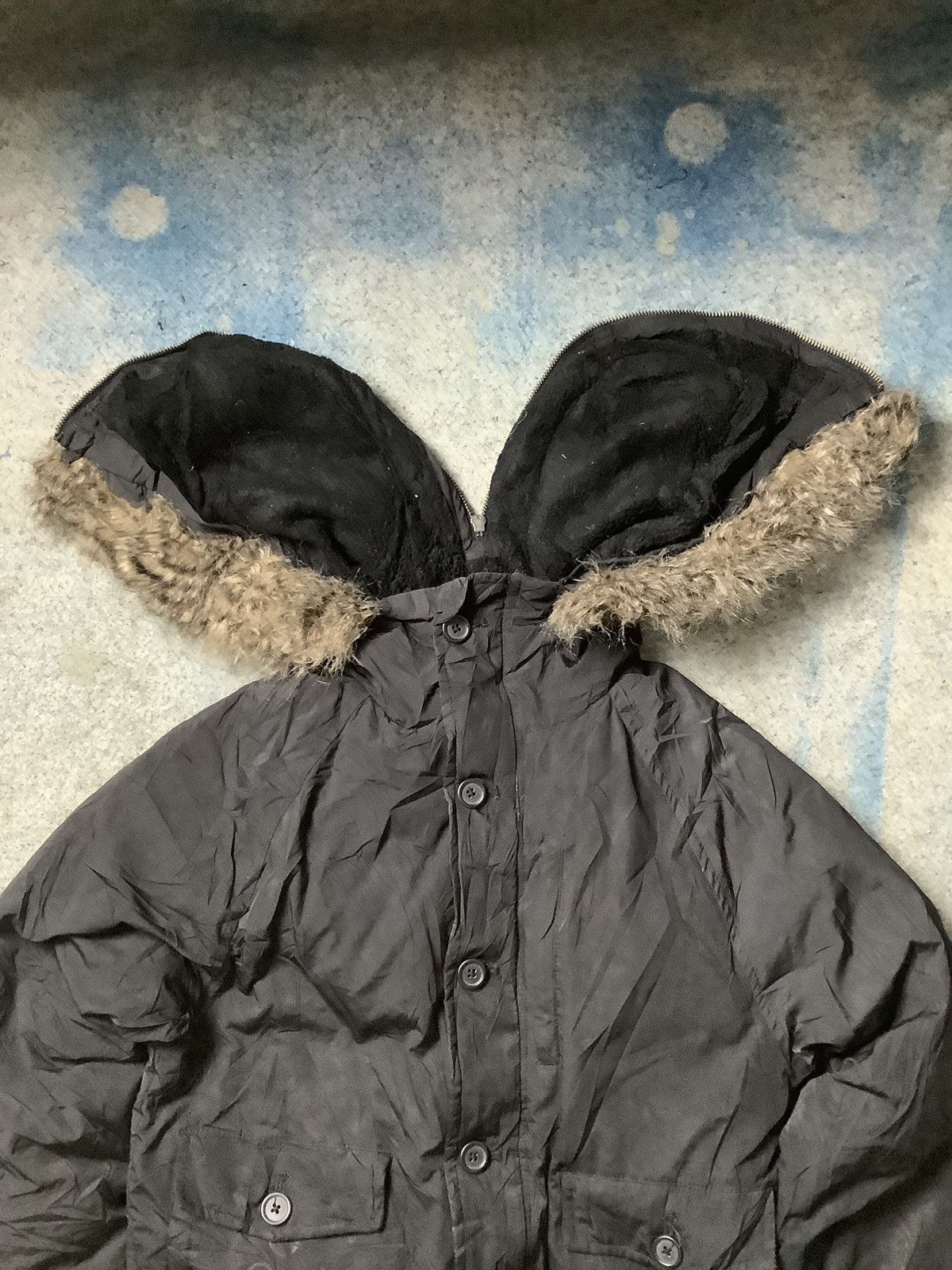 Gap × If Six Was Nine GAP fur faux duckdown jacket like if6w9 LGB Style Size US XS / EU 42 / 0 - 4 Thumbnail