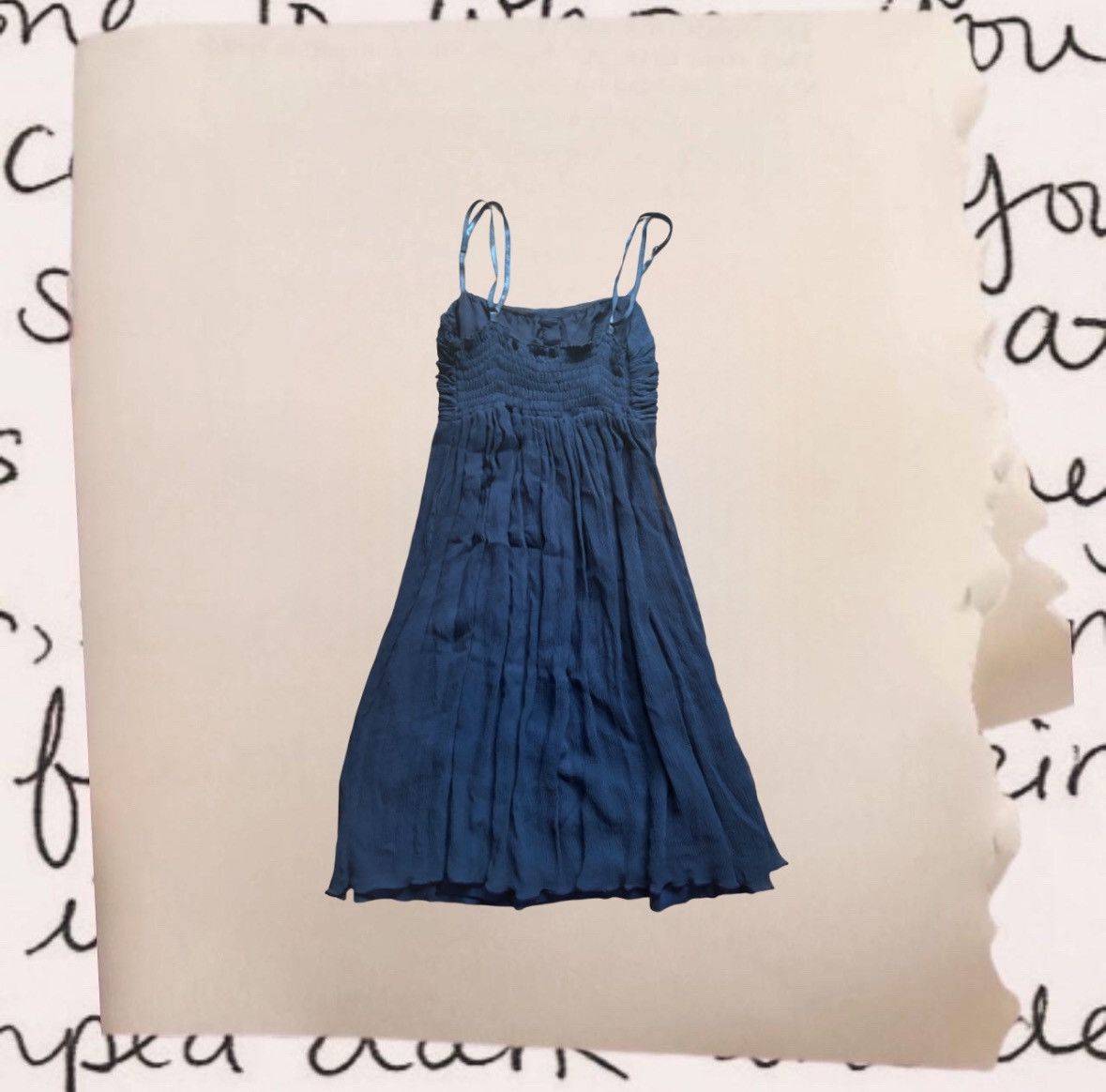Designer × Vintage vintage european designer silk mini dress Size XS / US 0-2 / IT 36-38 - 3 Thumbnail