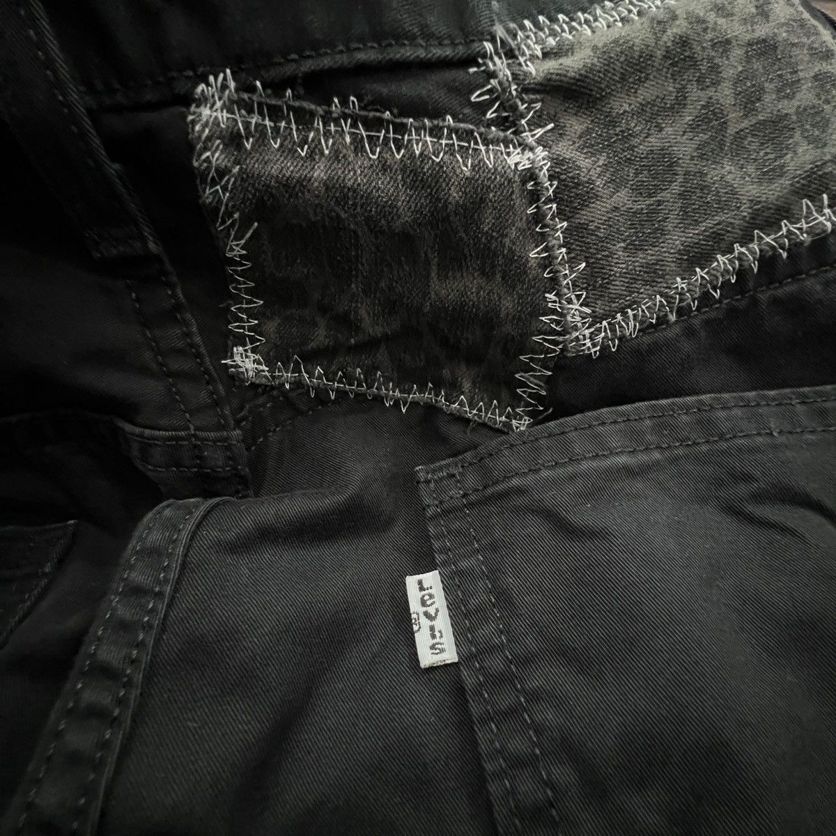Levi's DENIM COWBOY Leopard Print Patched Jeans Size US 32 / EU 48 - 11 Thumbnail