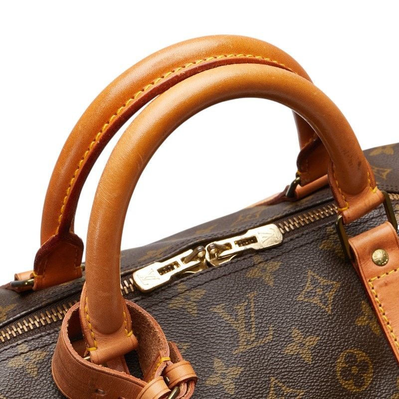 Louis Vuitton Louis Vuitton Monogram Keepall Bandouliere 60 Boston Bag Size ONE SIZE - 6 Thumbnail
