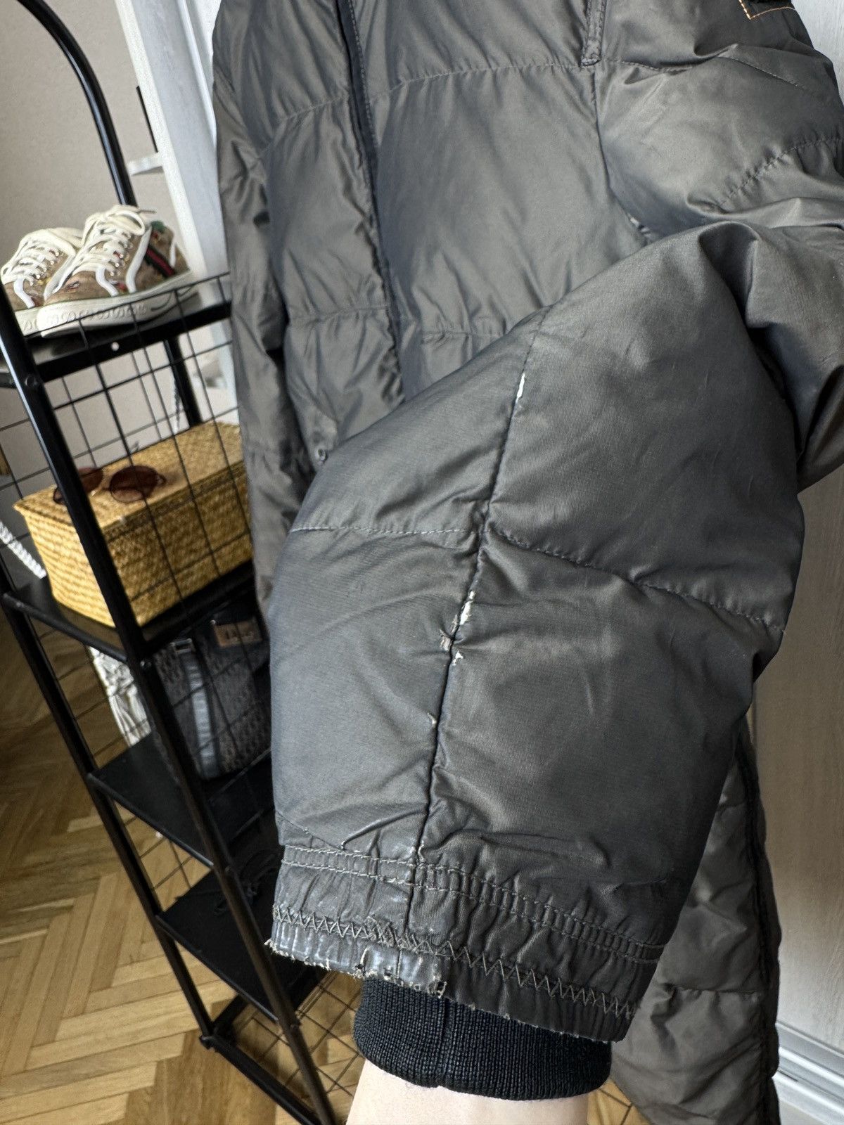 Parajumpers Parajumpers vintage nylon quilted down long winter jacket Size L / US 10 / IT 46 - 16 Thumbnail